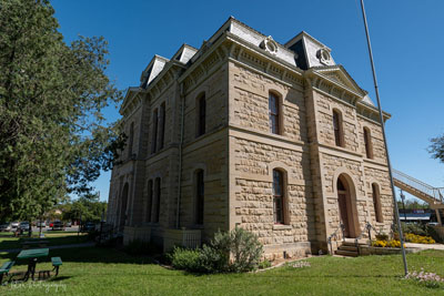 Old Blanco County Courthouse, 1890
