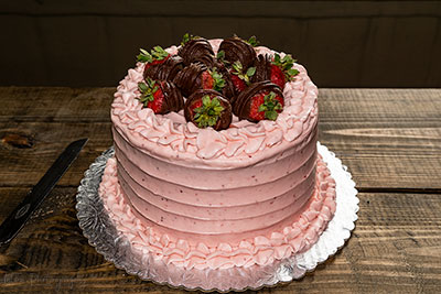 Strawberry Cake, Not Sure Though