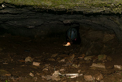 Alison Documenting A Cave