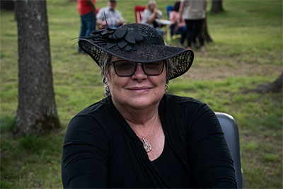 Altough She Did Not Participate In The Hat Contest, She Won My Heart