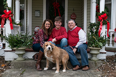 Tecia, Harrison, & John