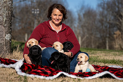 Tonya & Her Pups