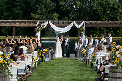 Ceremony At The Pergola