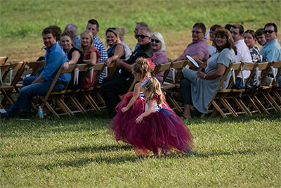 Flower Girls Coming Through