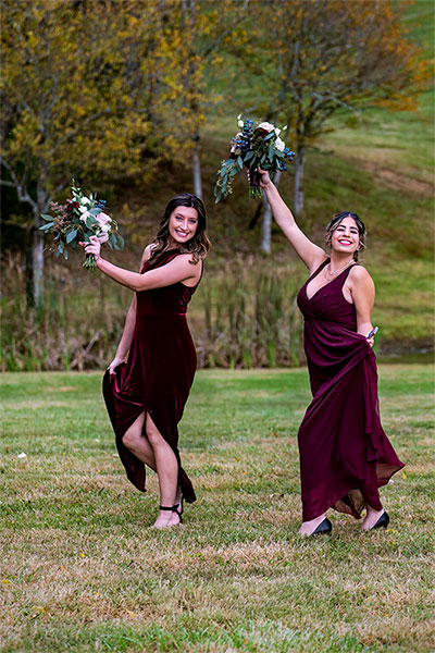 The Bridesmaids Are Here... Ta-da!