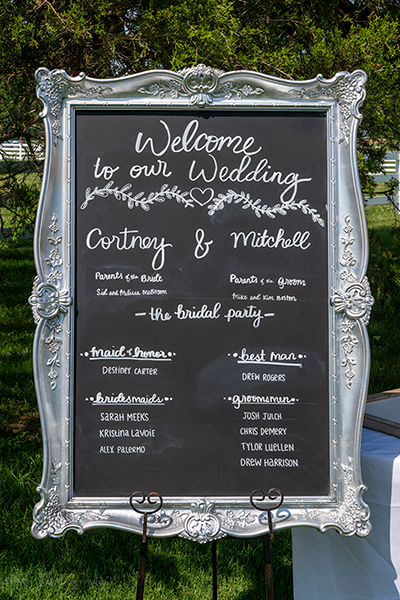 Their Wedding Schedule For The Big Day