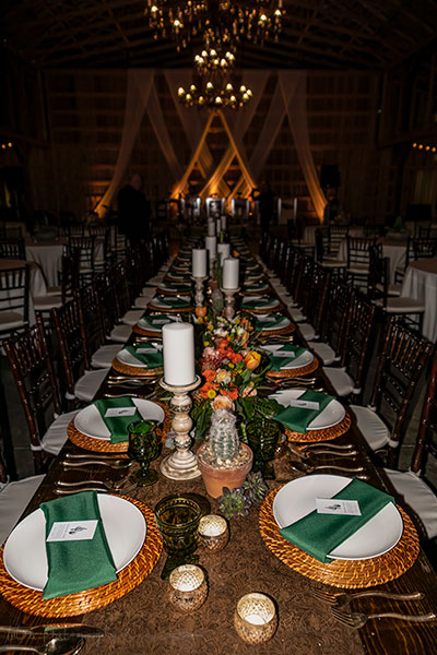 The Wedding Parties Table